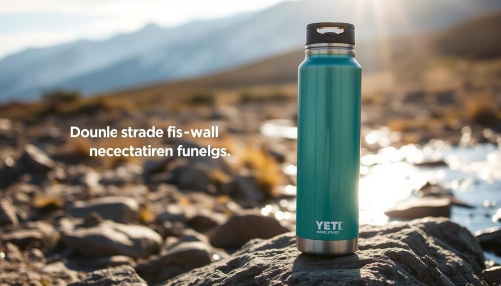 yeti water bottle insulation